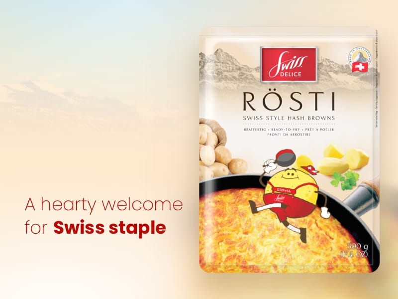 スイスデリスのロスティ