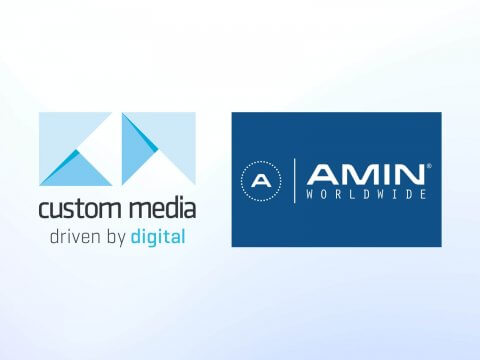 Custom Media Joins AMIN Worldwide