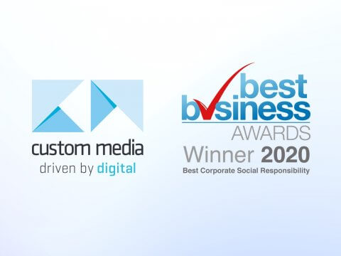 Custom Media Wins Best CSR Award