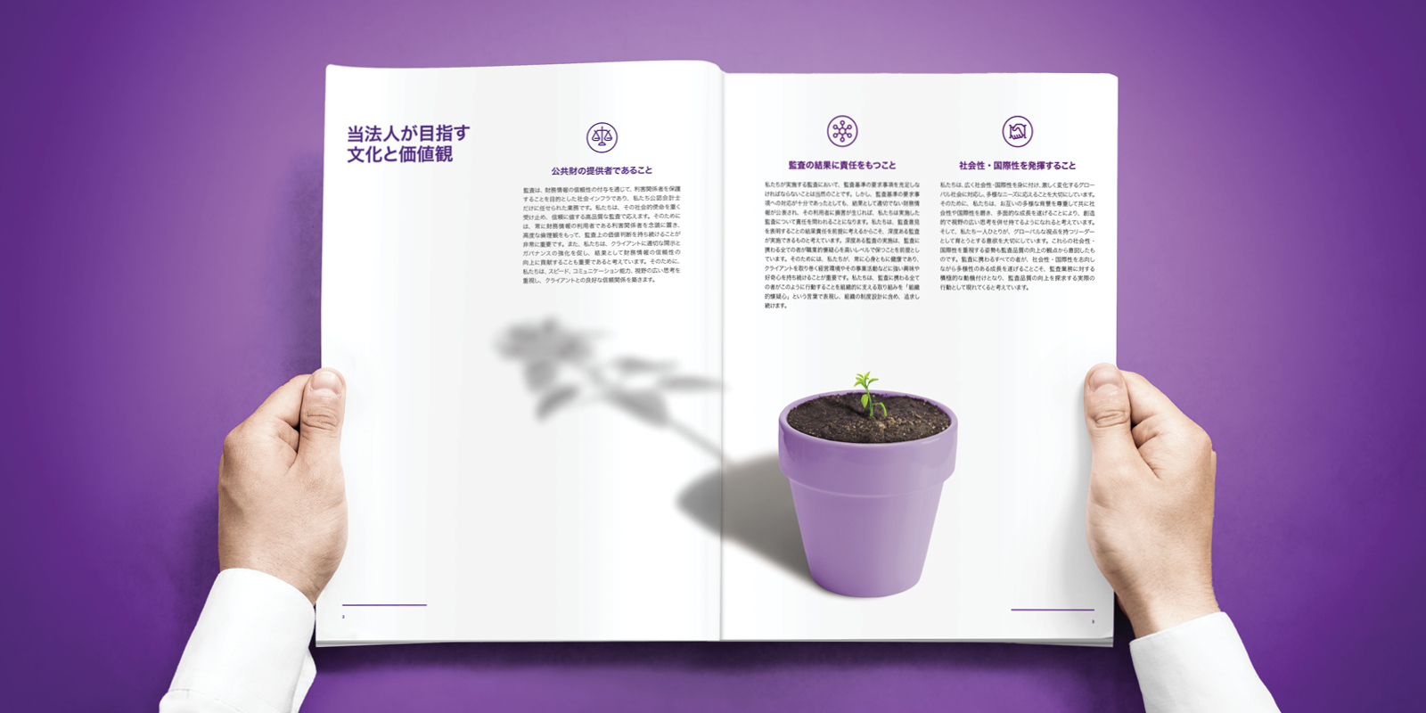 For Grant Thornton Japan, Custom Media created a Japanese website and a variety of print collateral