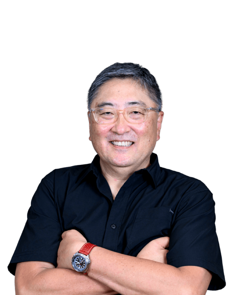 Ken Saito fun portrait