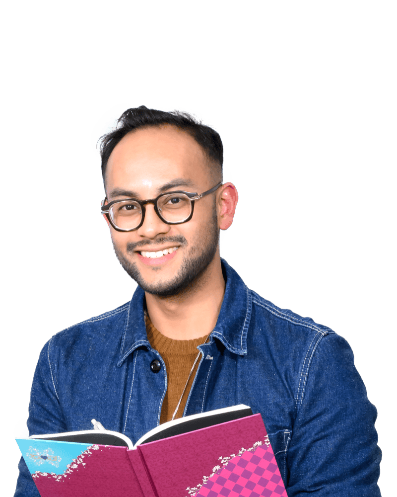 Aviraj Gokool fun portrait