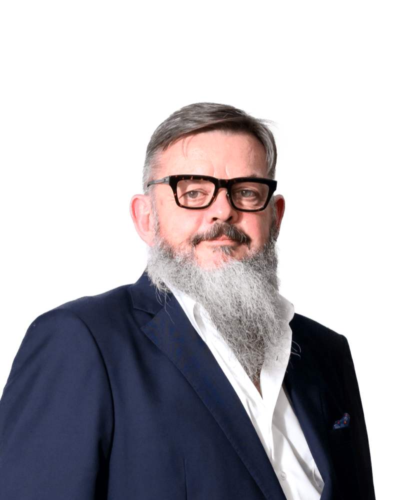 Simon Farrell fun portrait