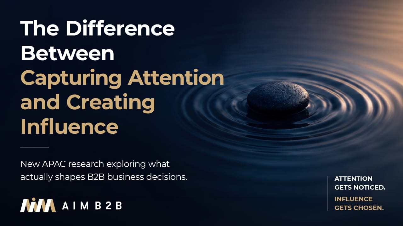The Difference Between Capturing Attention and Creating Influence